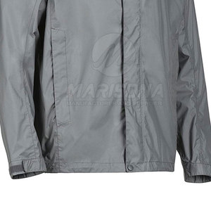 <b>Men's</b> Winter Hooded Front Logo Waterproof Windbreaker <b>Jacket</b> OEM Service Customizable High Quality 100% Polyester - Product Image 6