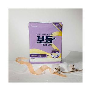 BODUME Tapis de protection hygiénique 600x760mm 10 pièces – Durable, très absorbant, jetable, en tissu non tissé, doux, respirant, anti-fuite - Product Image 1