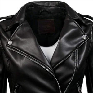 Nurak Customized 2026 Classical New Design Women Genuine Leather <b>Jacket</b> With High Quality Ladies Leather <b>Jacket</b> Top Quality - Product Image 2