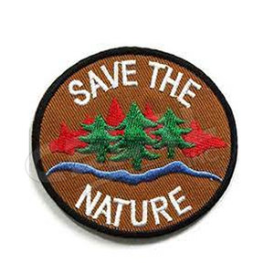 Patch de broderie Style personnalisé Logo personnalisé Patch de broderie pour vêtements - Product Image 1