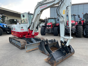 รถขุด Takeuchi TB260 ขนาด 6 ตัน รถขุดขนาดเล็ก 5735 กก. รถขุดตีนตะขาบขนาดกะทัดรัด 48 แรงม้า เครื่องยนต์ดีเซล ระบบไฮดรอลิก ราคาถูก - Product Image 1