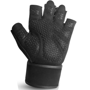 Tombola Sports High-Performance Half-Finger Sports Gloves Men Women Breathable Polyester Adjustable Wrist <b>Strap</b> <b>Velcro</b> Fitness - Product Image 2