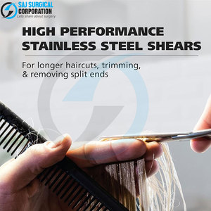 กรรไกรตัดผมแบบด้ามจับสบาย2025บริการ OEM - Product Image 4