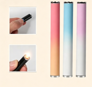 Kits de tabaco de plástico ODM al por mayor, 1ml 2ml 1g 2g, unidades vacías personalizables, accesorios para fumar, encendedores USB para camping - Product Image 4