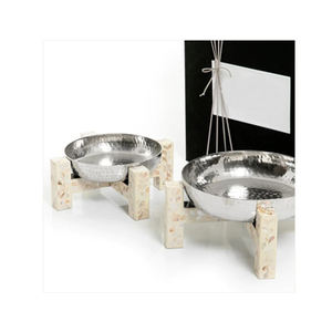 ชุด2ชามช็อกโกแลตแบบใช้ค้อนทุบดีไซน์เนอร์พร้อมแม่ของไข่มุกถ้วยเสิร์ฟแบบใช้แล้วทิ้งสำหรับงานปาร์ตี้ - Product Image 2