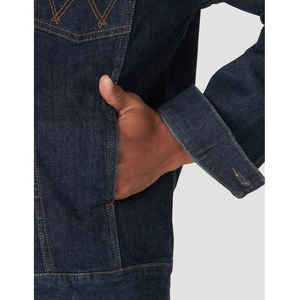 High Quality Winter Lined <b>Denim</b> <b>Jacket</b> Men Men Winter Breathable Outdoor Full Sleeve <b>Denim</b> <b>Jacket</b> - Product Image 4