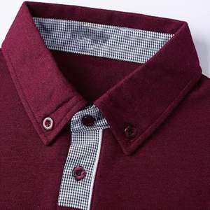 Polo de sport pour homme à manches courtes, 100% coton, de haute qualité, à séchage rapide, personnalisable - Product Image 3