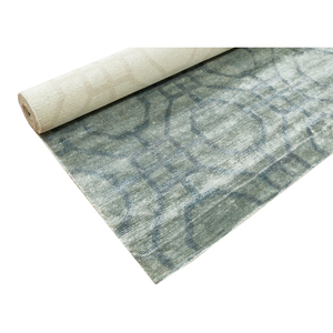 Handmade hiện đại chần sợi bông cao không thấm nước Thảm bông dày hình học hoa dập nổi thiết kế chạm khắc chống trượt nhà xe chạy - Product Image 1