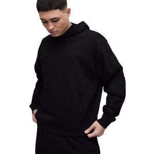 Sudadera con capucha y pantalones de chándal de algodón 100% para hombre al por mayor, ropa de invierno con estampado, cantidad superior - Product Image 1