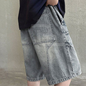 Jeans Jorts de nuevo estilo hechos a medida, diseña tus propios jeans Jorts hechos en Pakistán para adultos. - Product Image 4