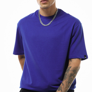 Camiseta antiarrugas Unisex con estampado personalizado de Fitness, gran oferta, suelta, 100% algodón, transpirable, diseño de hombro caído para hombres y mujeres - Product Image 4