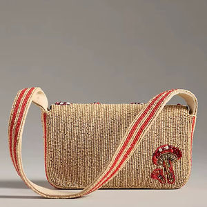 Bolso de Mano Clásico de Algodón con Cuentas de Diseñador, Bolso de Mano Tipo Clutch para Mujer, para Fiestas, Precio de Mayoreo, de la India, HUSSAIN CRAFTS - Product Image 1