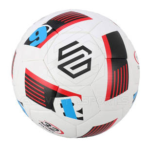 Balón de fútbol directo de fábrica de gama alta Logotipo personalizado Cuero de alta calidad para deportes y entrenamiento para fútbol promocional - Product Image 1