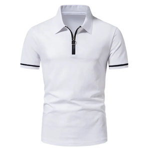 OEM personalizado de alta calidad de los hombres europeos americanos para Polo Golf camiseta bordada transpirable más opciones de tamaño al por mayor - Product Image 3