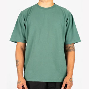 เสื้อยืดคอตตอนหนาพิเศษสำหรับผู้ชาย 220gsm ทรงคลาสสิก คอกลม คุณภาพสูง ผลิตแบบ OEM - Product Image 3