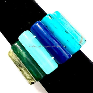 กำไลไม้ทำจากเรซินสำหรับผู้หญิงและผู้หญิงจากอินเดียโดยงานฝีมือ RF - Product Image 3