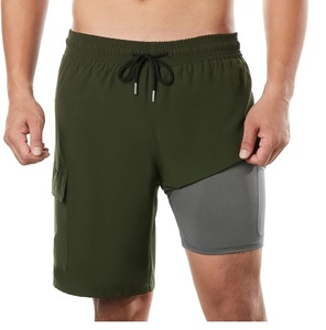 Latest Design Fashion Summer Training Jogging <b>Men's</b> Clothing drawstring Board Shorts Knee Length Quick Dry Wholesale <b>Trunks</b> - Product Image 2