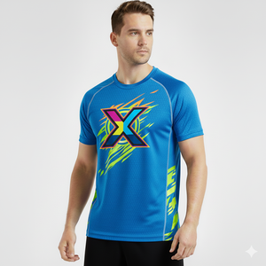 เสื้อยืดคอกลมสำหรับผู้ชายสวมใส่สบายผ้าเนื้อนุ่มระบายอากาศได้ดีมีสไตล์สวมใส่ได้ทุกวันเหมาะสำหรับกิจกรรมกลางแจ้งและยิม - Product Image 3