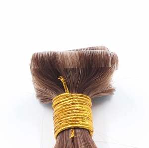 Vente en gros d'extensions de cheveux vierges humains vietnamiens Remy à cuticules alignés et droits - Product Image 5