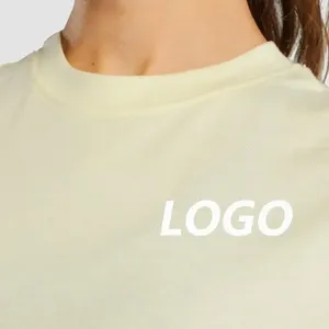 Hombres 100% poliéster liso en blanco camiseta al por mayor logotipo personalizado camiseta bajo precio 2023 poliéster hombres camiseta - Product Image 6