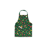 100% pur coton doux tissu taille libre dernière conception cuisine tablier de cuisine avec logo privé