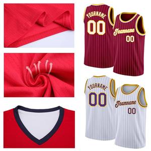 Personnalisé Hommes Enfants Jeunes Maillots De Basketball Imprimé Basketball Uniforme Maille Séchage Rapide Respirant Blanc Basketball Jersey Chemise Gilet - Product Image 5
