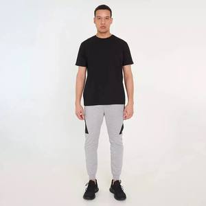 Pantalones de trabajo personalizados de alta calidad para hombre, ajustados, informales, de algodón, diseño con cordón, lona oscura media 100%, servicio OEM al por mayor - Product Image 5
