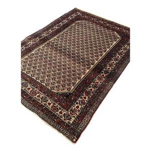 Alfombras de Lana Anudadas a Mano en Color Beige Marrón Aalam para Uso Doméstico, para Sala de Estar, Pasillo, Entrada, Dormitorios de Adolescentes, Diseño de Medallón Rectangular Tipo Rompecabezas - Product Image 2