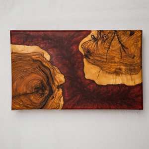 Planche à découper et plateau de service en bois Forme rectangulaire durable 12mm d'épaisseur Passe au lave-vaisselle - Product Image 2