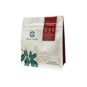 Café Robusta en Grains Entiers Premium SCA Biologique Torréfaction Intégrale CIL Sachet - Product Image 1