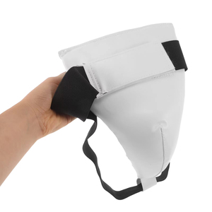 Protector Inguinal de Taekwondo y MMA, Protector Inguinal de Boxeo, Material Sólido de Cuero, Protector Inguinal de Boxeo de Venta Caliente - Product Image 1