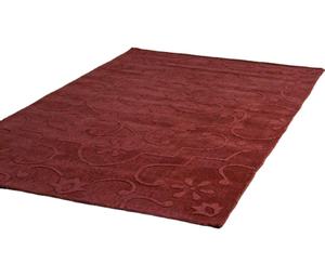 Alfombra de corte contemporáneo hecha a mano, alfombra alta y baja, diseño de telar manual para sala de estar - Product Image 1