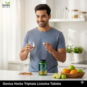 Bulk Triphala licorice Tablets Organic Herbal <b>Extract</b> For Throat Health Pure Botanical Formula High Potency Wellness Product - Product Image 4