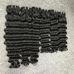 100% Paquetes de cabello Remy vietnamita sin procesar Extensiones de cabello de templo de onda de agua Proveedor de cabello de Trama humana natural - Product Image 4