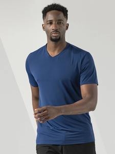 2026 New Men's High Quality Fitness <b>Compression</b> <b>Shirt</b> O-Neck Knitted Sports T-<b>Shirt</b> Short Sleeve Gym Workout Wear - Product Image 2