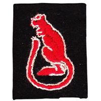 Ceci est un patch brodé du drapeau écossais, également connu sous le nom de Saltire ou de la Croix de Saint-Andrew.