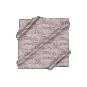 Pañuelo Cuadrado de Seda Viscosa Rosa Palo con Estampado para el Verano - Product Image 1