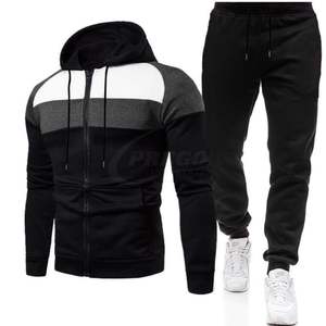 Dernier design, ensembles d'entraînement unisexes pour hommes, ensembles de sport élégants, veste de survêtement, pantalon de jogging, vêtements de sport imprimés en gros, sweat-shirt pour le printemps - Product Image 1