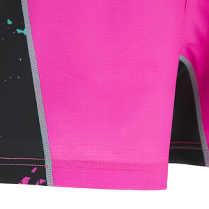 Shorts de rugby unisexes, couleur rose, taille élastique, en polyester, respirants, séchage rapide, entraînement, équipe, course à pied, design imprimé personnalisé - Product Image 6