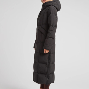 Chaqueta Larga Acolchada Impermeable y Transpirable para Mujer, Modelo 2026, Precio de Fábrica, Relleno Grueso de Poliéster, Mangas Largas, Abrigo de Invierno para Exteriores - Product Image 5