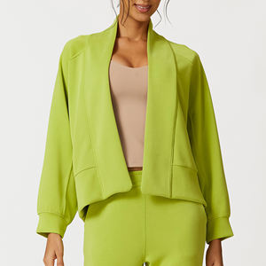 Conjunto de Cárdigan Abierto de Talla Grande para Niñas, Otoño-Invierno, Tejido Modal Transpirable, Suave, Estilo Moderno - Product Image 4