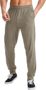 Pantalon de sport léger pour homme avec bas élastiqué en maille et poches zippées Pantalon de survêtement à fond ouvert coupe ample - Product Image 2