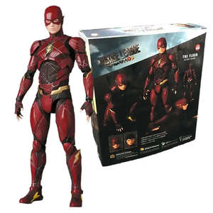 Figura de Acción de Flash de la Liga de la Justicia de DC, Nuevo Modelo de Juguete de Plástico para Niños, para Coleccionar y Decorar el Hogar, Accesorio de Anime - Product Image 1