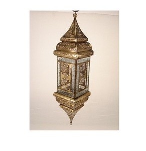 <b>Candle</b> Lantern <b>Large</b> Wedding Decorative Black Metal Lantern - Product Image 5