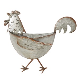 2023 Best Seller Maceta de flores de metal galvanizado de alta calidad para compradores a granel macetas altas modernas - Product Image 3