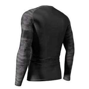 Protector rápido de cuello Unisex, manga larga, estampado personalizado, MMA Rush - Product Image 2