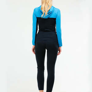 Chándal de lana de alta calidad para mujer, cómodo, suave, con capucha, pantalones para correr, traje deportivo sólido para ejercicio de invierno - Product Image 4