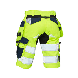 Pantalones cortos de trabajo de seguridad reflectantes de alta calidad para hombres Pantalones de trabajo al aire libre Ropa de trabajo de seguridad reflectante alta disponible para el mercado de venta - Product Image 2