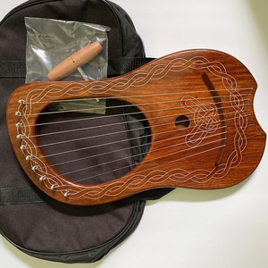Wholesale High Quality 10 <strong>Strings</strong> Musical Instrument <strong>Lyre</strong> <strong>Harp</strong> Ancient 16 Metal <strong>Strings</strong> <strong>Lyre</strong> Best <strong>Lyre</strong> <strong>Harp</strong> - Product Image 4