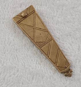 Boucle de ceinture en laiton médiéval gothique tardif authentique personnalisable avec logo en cuivre pour costumes médiévaux authentiques - Product Image 5